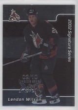 2001-02 ITG Be A Player Signature Series Spring Expo /10 Landon Wilson #034