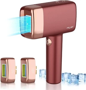 MLAY IPL Laser Hair Removal Device Flash Painless Ice 3 Lamp Heads Bikini BoxUU - Picture 1 of 8