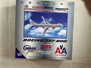 Gemini Jets gjaal160 1:400 Diecast Airliner American Boeing 737-800 real ]Metal - Picture 1 of 1