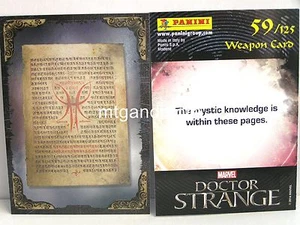 Doctor Strange Movie Trading Card - 1x #059 Weapon Card Foil - TCG - Bild 1 von 1