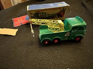 Vintage Lesney K-12 Heavy Breakdown Wreck Truck Excellent Condition Original Box - Picture 1 of 8