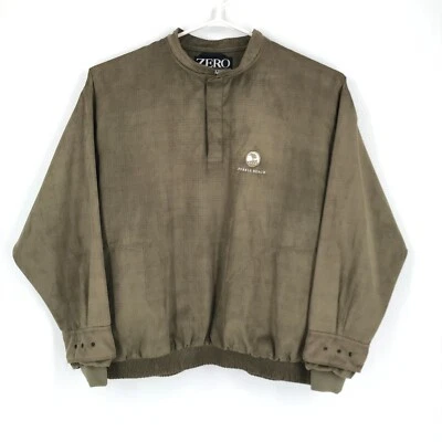 VINTAGE Zero Restriction Mens Golf Jacket XL Pebble Beach 1/4 Pullover USA ZR - Image 1 of 4
