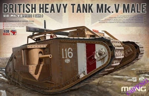 Meng TS-020 Model 1/35 WWI British Heavy Tank Mk.V Male Brand New Hot - Picture 1 of 1
