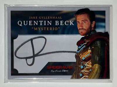 Spider-Man Jake Gyllenhaal Auto Autograph Cut Custom Card PSA/BECKETT QTY - Image 1 of 2