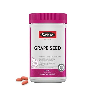 Swisse Grape Seed Extract Capsules Antioxidant Herbal Supplement | Grapeseed ... - Изображение 1 из 4