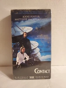 Contact (VHS, 1998) Jodie Foster Matthew McConaughey Factory Sealed  - Bild 1 von 6