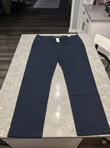 CUTTER & BUCK Voyager 5 Pockets Navy Blue Pants SIZE 44T/36 NWT - Picture 1 of 6