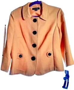 Perceptions Petite 8P yellow women's jacket NWT - Picture 1 of 6
