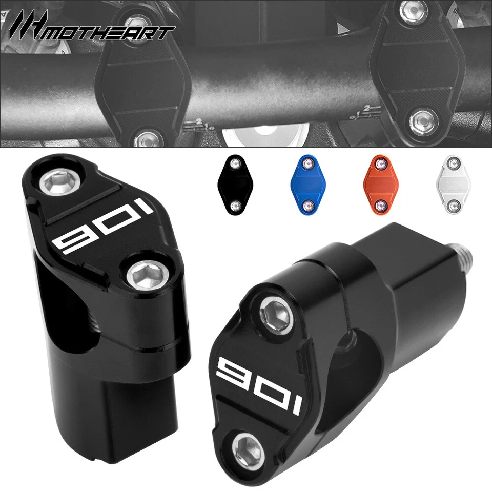 CNC Motorcycle Handlebar Risers For NORDEN 901 2022 2023 2024 Accessories - Image 1 of 1