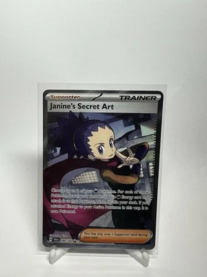 Janine's Secret Art 088/064 Sv: Shrouded Fable Holo Pokemon - Image 1 of 2