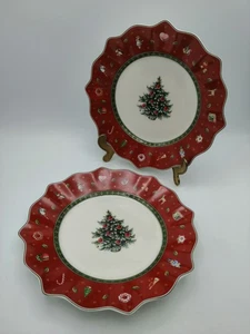 Villeroy & Boch Toy's Delight 2x Frühstücksteller rot Ø 24,5 cm Dessertteller - Bild 1 von 5