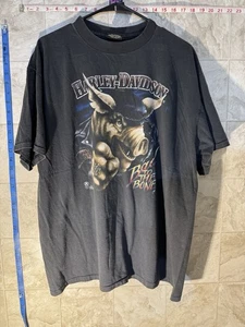Harley Davidson 1987 3D Emblem Bad To The Bone Single Stitch Shirt REPRINT - Bild 1 von 11