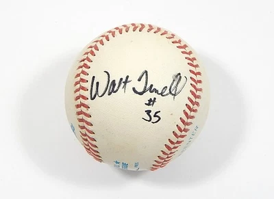 Walt Terrell Signed Rawlings OAL Baseball Auto Autograph - Image 1 of 2