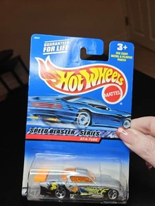 Hot Wheels 2000 Speed Blaster Series At-A-Tude #38 Silver Orange MOC Collector - Bild 1 von 3