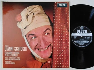 GARDELLI Gianni Schicchi UK DECCA LP SXL 6124 1E/1E NM large bande corena tebaldi - Photo 1 sur 4
