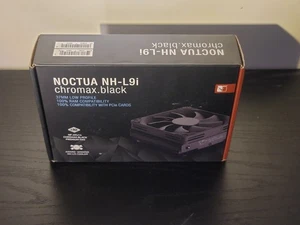 Noctua NH-L9i chromax.black Low-Profile CPU Cooler – 37mm, 100% RAM/PCIe Compati - Picture 1 of 4