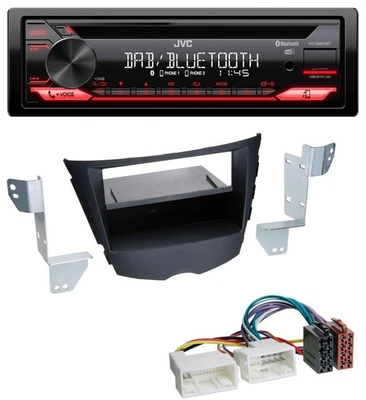 JVC CD DAB USB Bluetooth MP3 Autoradio für Hyundai Veloster (ab 2011) - Bild 1 von 4