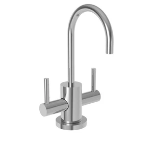 Newport Messing 106/26 East Linear Heiß- & Kaltwasserspender Wasserhahn Poliert Chrom - Bild 1 von 9