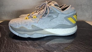 Adidas Original Crazylights Boost Low Triple Grey/White/Yellow Gr.42 - Bild 1 von 11