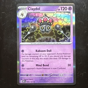 Pokemon TCG Claydol Scarlet & Violet Series - Obsidian Flames #95 Holo - Picture 1 of 3