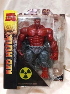Modellino Marvel Select RED HULK scala 7" 10" 2015 - Foto 1 di 19
