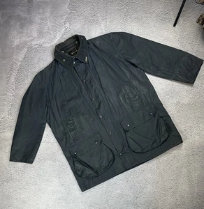 Barbour Border A200/A205 Waxed Cotton Jacket – Vintage Men’s Size XXL  Old Money - Picture 1 of 18