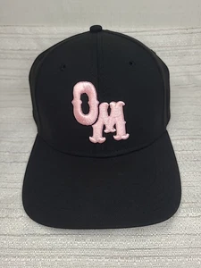 Malmo Oat Milkers Fitted Hat Black Pink Script Size M/L New Era 39Thirty MiLB - Bild 1 von 11