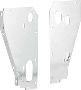 1955-56 Chevrolet; Radiator Side Panels; Polished Aluminum; Custom Applications - Picture 1 of 1