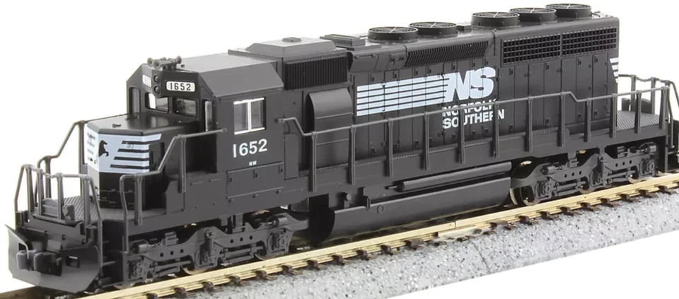 KATO 1764827 escala N EMD SD40-2 (temprano) Norfolk Southern NS 6116 176-4827 DC Foto 1 de 1