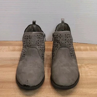 Botas de Moda OshKosh B'Gosh Niña Pequeña Talla 13M Cremallera Lateral Estell Color Topo Foto 1 de 4