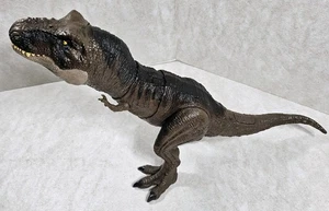 Jurassic World Thrash N Devour Tyrannosaurus Rex Loose Works Pre-owned - Picture 1 of 18