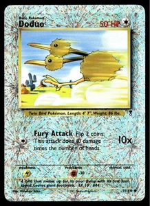 ✅Pokemon 2002 Legendary Collection Doduo Reverse Holo 71/110 ✅WOTC✅VINTAGE✅2BW✅ - Picture 1 of 4
