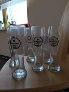 Hoepfner Bierglas Weizen, Weißbier 0,5l, 6er Set - Bild 1 von 2