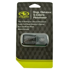 NIP Athletic Works LCD Display Black Step Distance Calorie Counter Pedometer - Picture 1 of 5