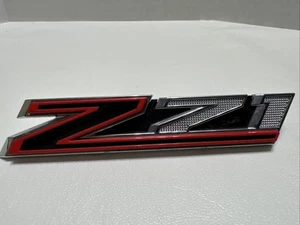 OEM 2019 - 2025 Chevrolet Silverado 1500 Front Grille Z71 Emblem Badge Nameplate - Picture 1 of 3