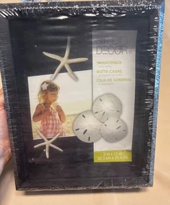 NEU Black Shadow Box, 8” x 10” von Studio Decor - Bild 1 von 13