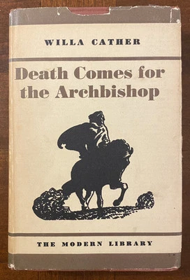 Willa Cather, Death Comes for the Archbishop early Modern Library w/DJ 1920s-30s — 第 1/4 张图片