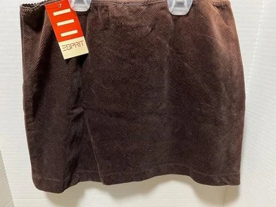 Esprit - Womens Corduroy Micro Mini Skirt - Size 5/6 - NWT - Image 1 of 2