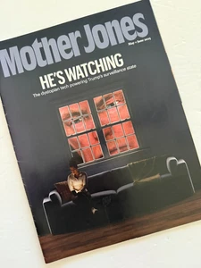 Mother Jones Magazine May/June 2025 Trump Surveillance State Tech - Picture 1 of 2