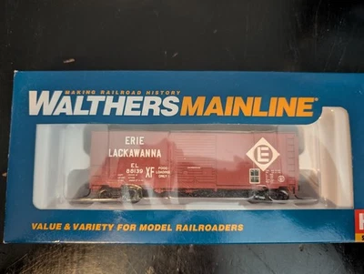 Walther's Mainline Modernize Welded Boxcar Erie Lackawanna #88139 HO Scale - Image 1 of 2