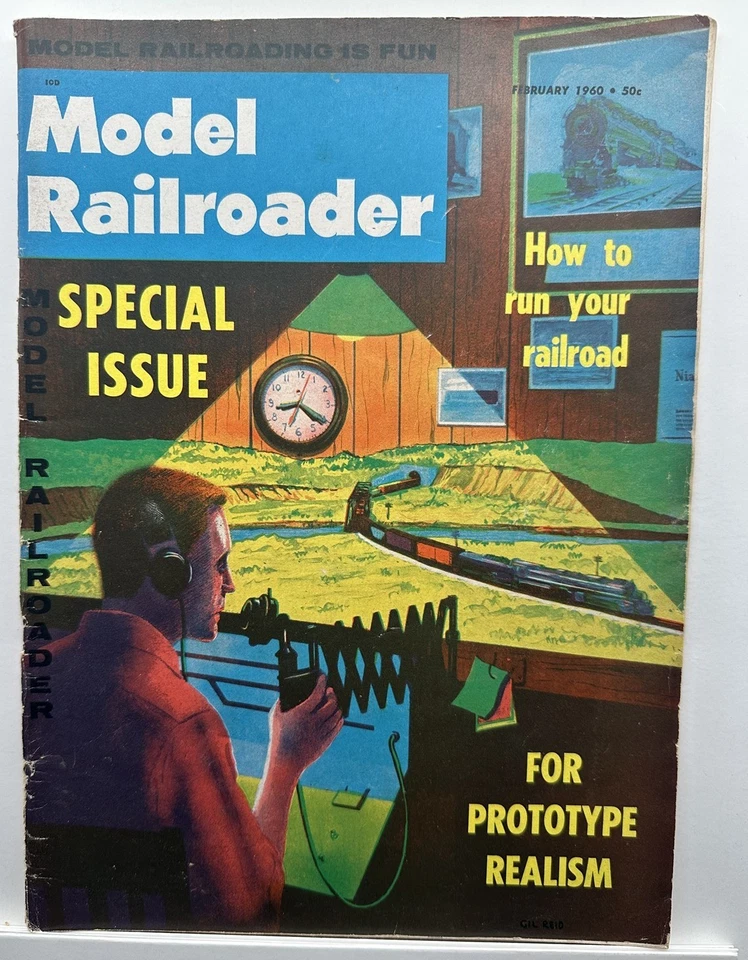 Model Railroader February 1960 Special Issue How to Run Your Railroad - Image 1 of 1