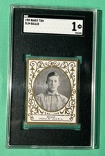 1909 T204 Ramly SLIM SALLEE SGC 1 TURKISH CARDINALS GIANTS 2.56 CAREER ERA