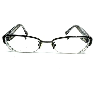 Coach HC 5027B (Cecily) 9081 50-17-135 Silver Half Rim Eyeglasses Frame H9911 - Picture 1 of 8