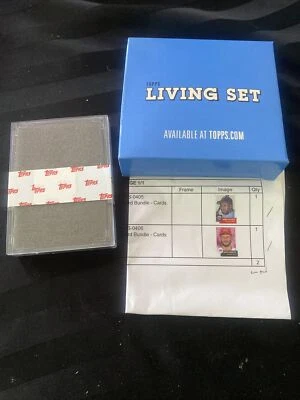 2021 Topps MLB Living Set SEALED 2Card Bundle 405-406 Kirby Puckett-AMIR GARRETT - Image 1 of 4