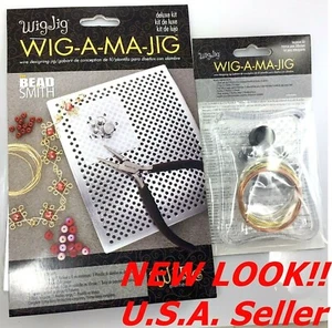 WIG-A-MA-JIG Tool Beadsmith Choose Deluxe Beginner Craft Wire Jewelry Making - Picture 1 of 24