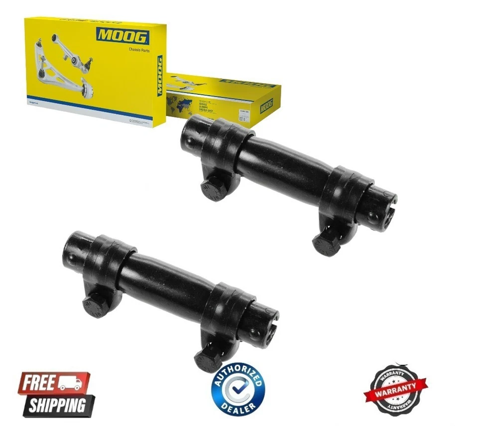 NEW MOOG Tie Rod Adjusting Sleeve Pair Set 5/8" x 18" for Chevy GM AMC Olds - Image 1 of 1