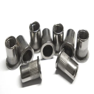 M3 M4 M5 M6 M8 M10 M12 Cabeza Plana Remaches Roscados Tuerca Acero Inoxidable Tuercas de Remache - Imagen 1 de 1