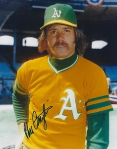 Signed 8x10 BILLY CONIGLIARO Oakland A's Autographed photo - COA  - Picture 1 of 1