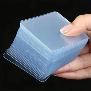 Lotto 15 Pezzi Nastro Biadesivo Trasparente Quadrato In Gel 60x60mm - Foto 1 di 3
