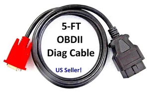 Cable OBD2 OBDII para Lanzamiento Millennium 90 y 90 Pro Escáner Lector de Código Herramienta de Escaneo - Imagen 1 de 6